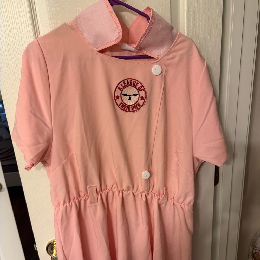 Pink AAGPBL Costume Dress